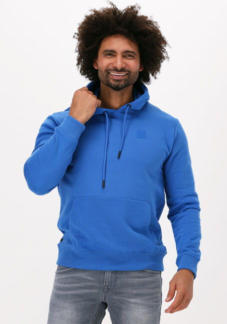 Blauwe PME LEGEND Sweater HOODED BRUSHED SOFT FLEECE - large