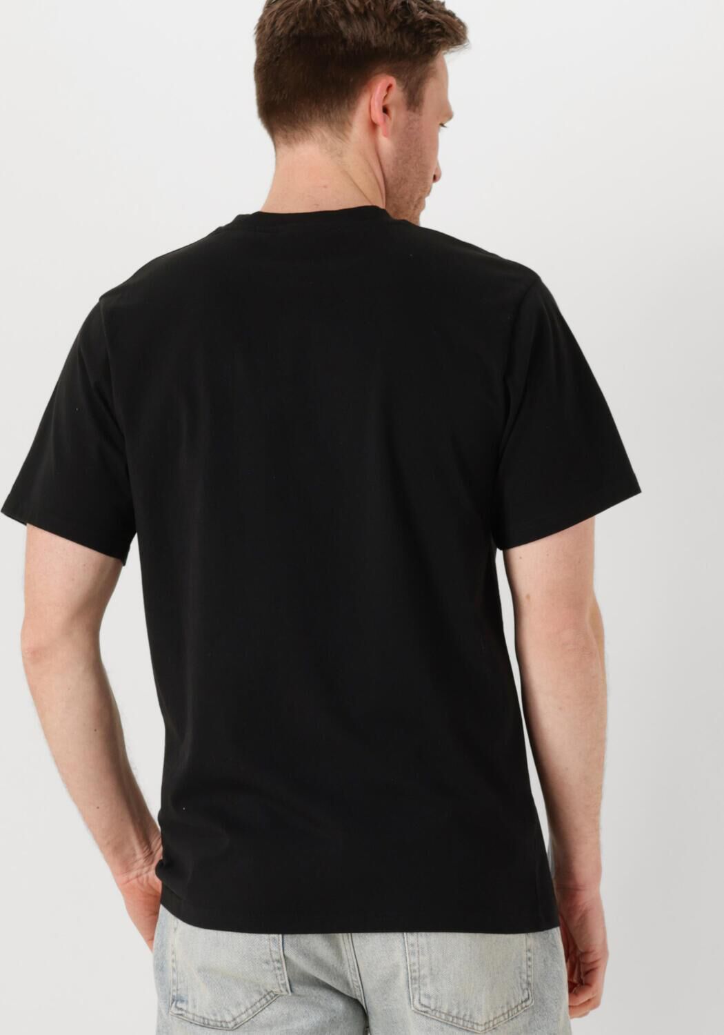 FORÉT Forét Heren Polo's & T-shirts Element T-shirt Zwart