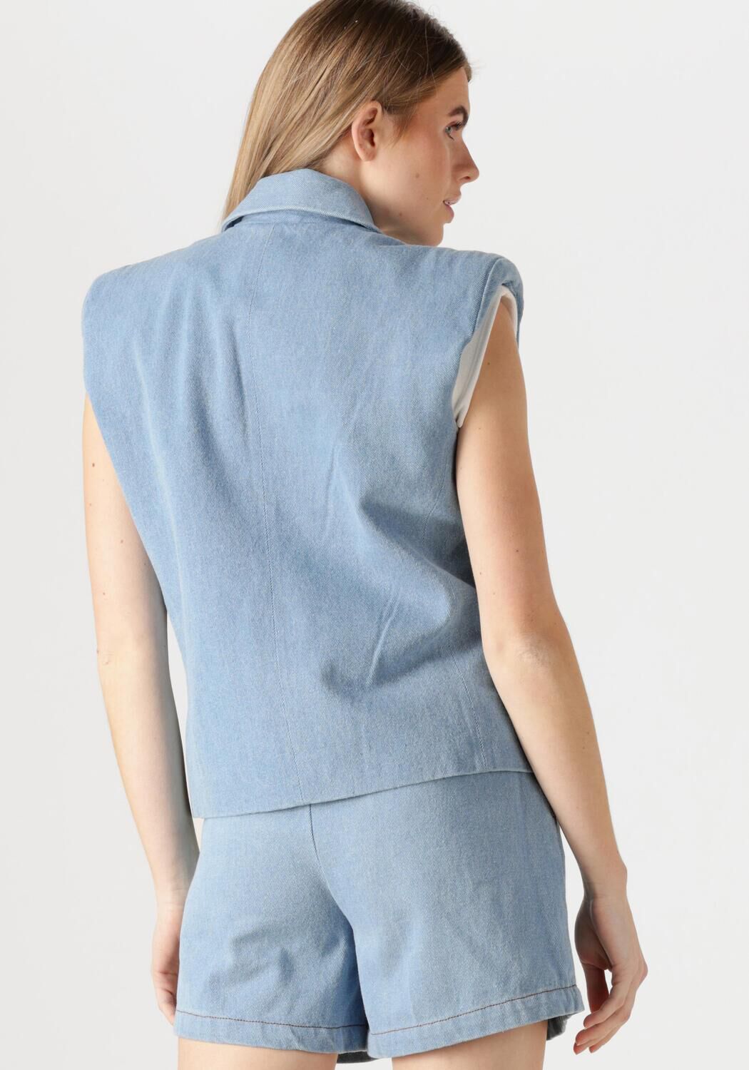 EST'SEVEN Dames Blazers Alexander Blazer Lichtblauw