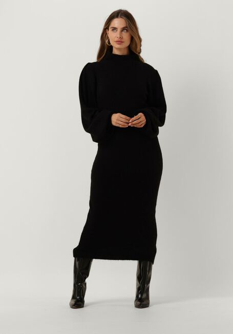 Zwarte IBANA Midi jurk DOLORIS - large