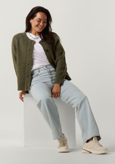 SELECTED WOMEN SLFLULU LS KNIT SHORT CARDIGAN - large