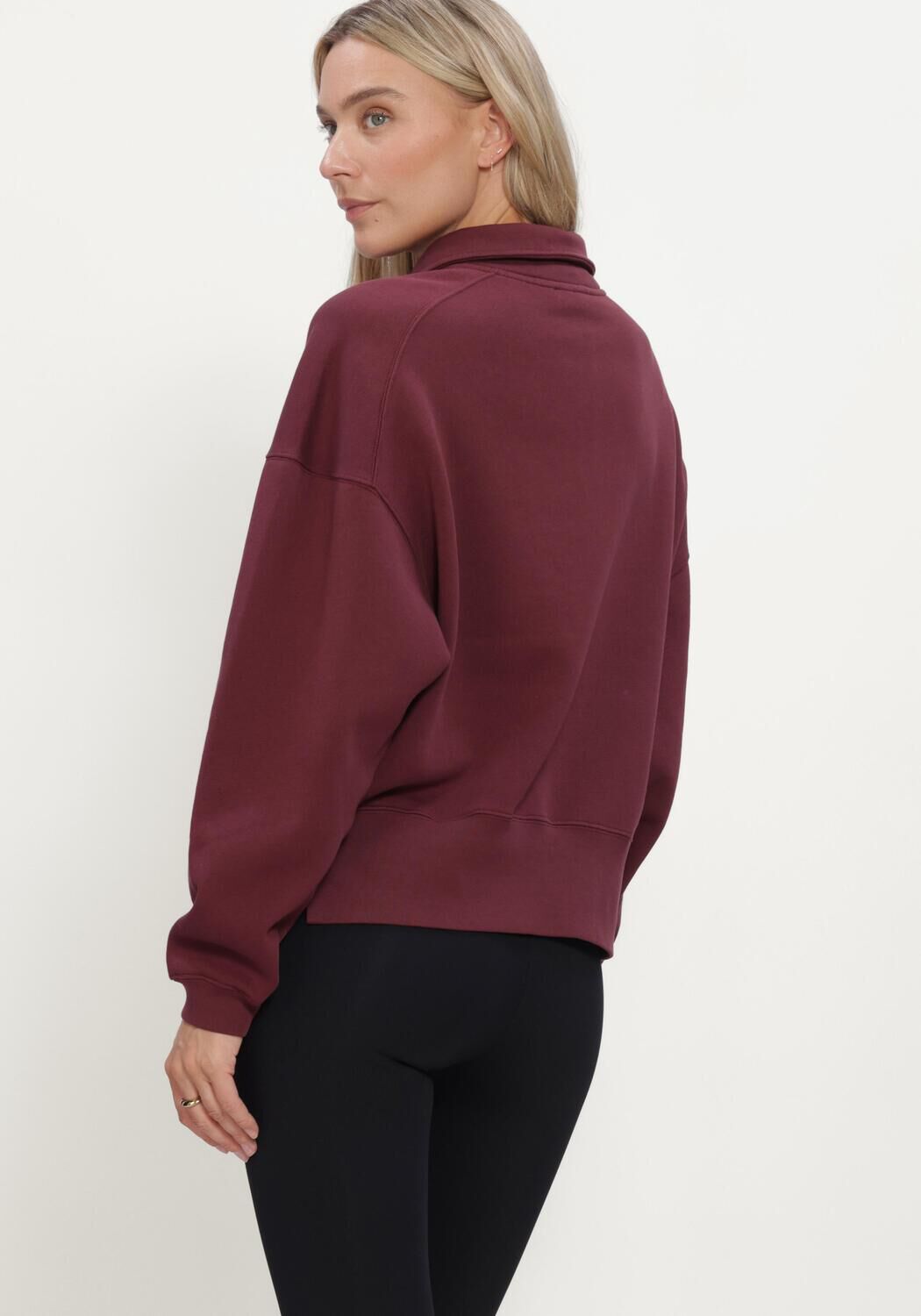 Bordeaux DEBLON SPORTS Sweater NELLE SWEATER - large