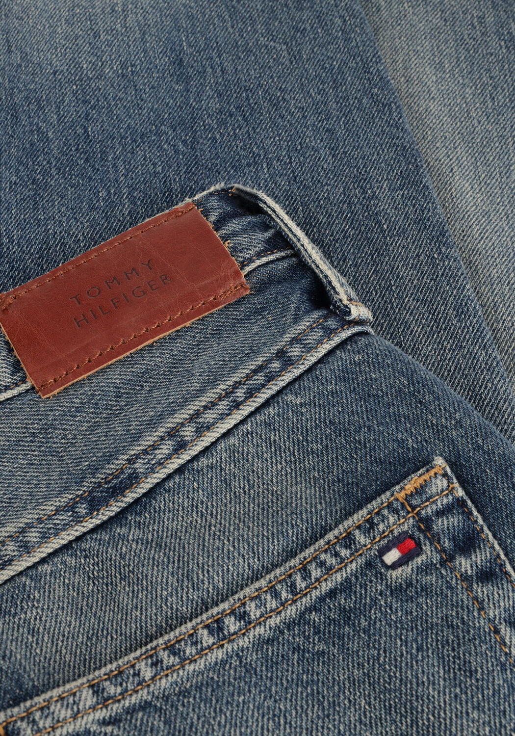 Blauwe TOMMY HILFIGER Straight leg jeans CLASSIC STRAIGHT HW - large