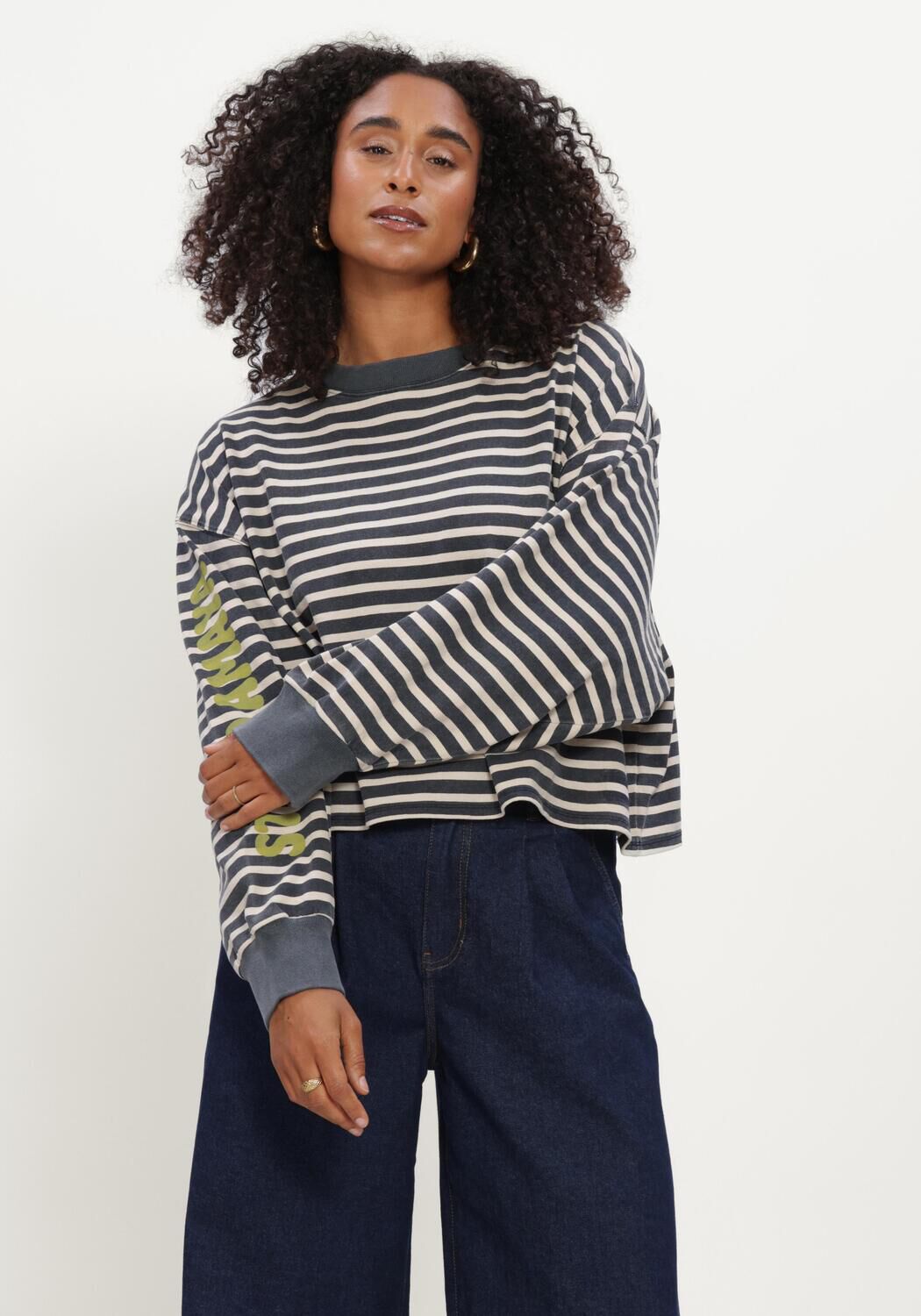 Donkergrijze STUDIO AMAYA Top WORTH IT - large
