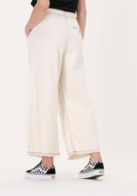 Ecru 10DAYS Wijde broek CONTRAST STITCH CULOTTE - large