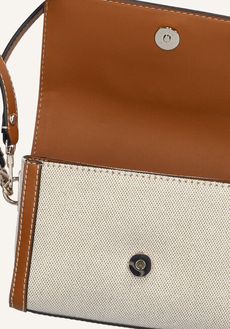 Beige GUESS Schoudertas SABINA FLAP SHOULDER BAG Beige GUESS Schoudertas SABINA FLAP SHOULDER BAG - large