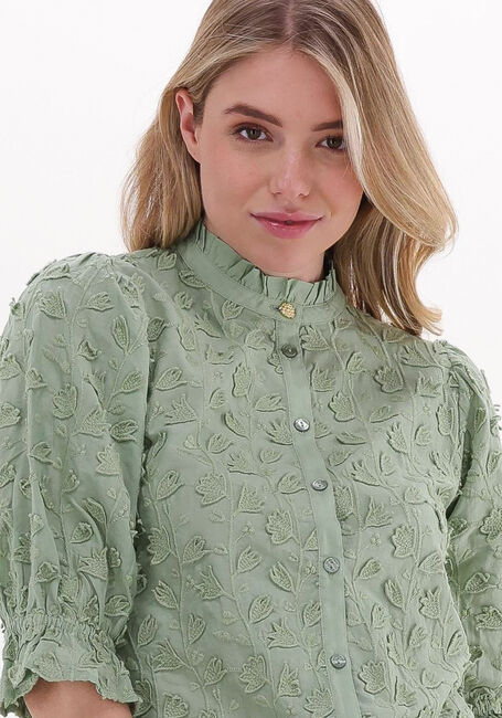 Groene FABIENNE CHAPOT Blouses MEGGIE SHORT BLOUSE - large