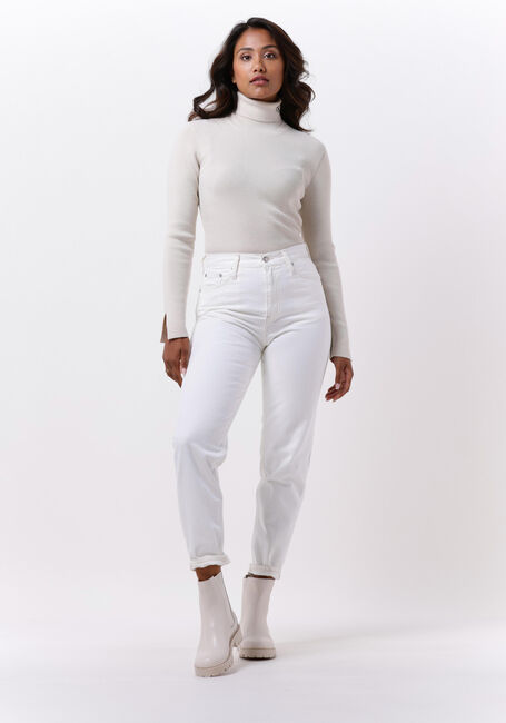 Witte CALVIN KLEIN Mom jeans MOM JEAN - large