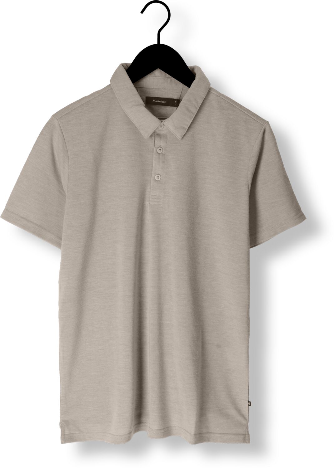 MATINIQUE Heren Polo's & T-shirts Masanford Polo Taupe