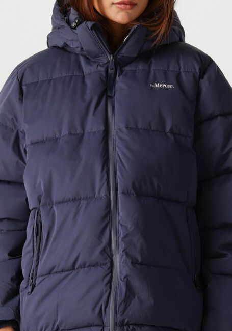 Donkerblauwe MERCER AMSTERDAM Gewatteerde jas THE MERCER PUFFER JACKET - large