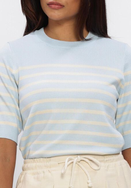 Blauwe Y.A.S. Trui YASLENA SS KNIT PULLOVER - large