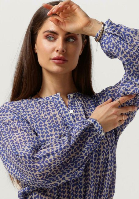 Blauwe BY-BAR Blouses CECILE LOVE BLOUSE - large