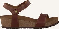 Bruine PANAMA JACK Platte sandalen CAPRI - medium