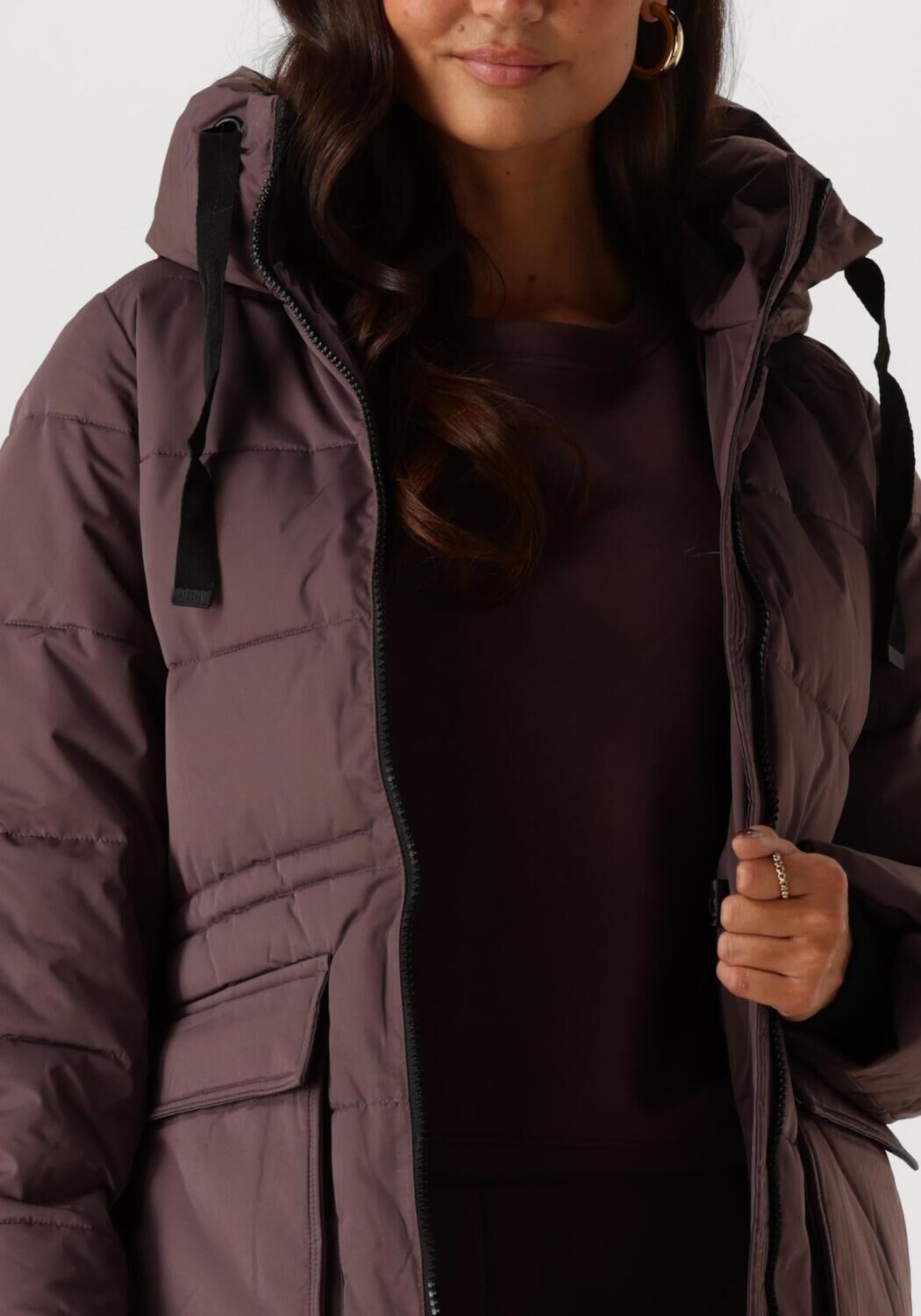 MSCH COPENHAGEN Dames Jassen Mschpavinaria Zip Jacket Paars