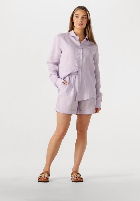 Lila RESORT FINEST Blouses SHIRT 100% LINEN - large