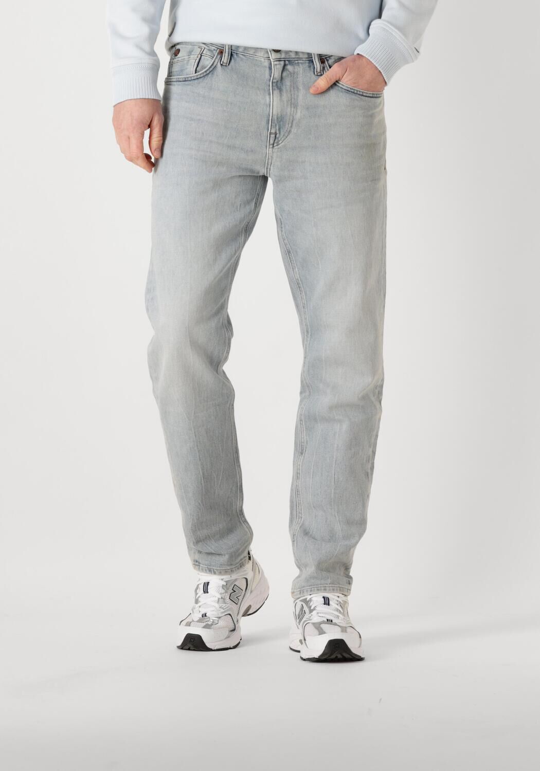 CAST IRON Heren Jeans Valver Regular Urban Outcast Indigo Blauw