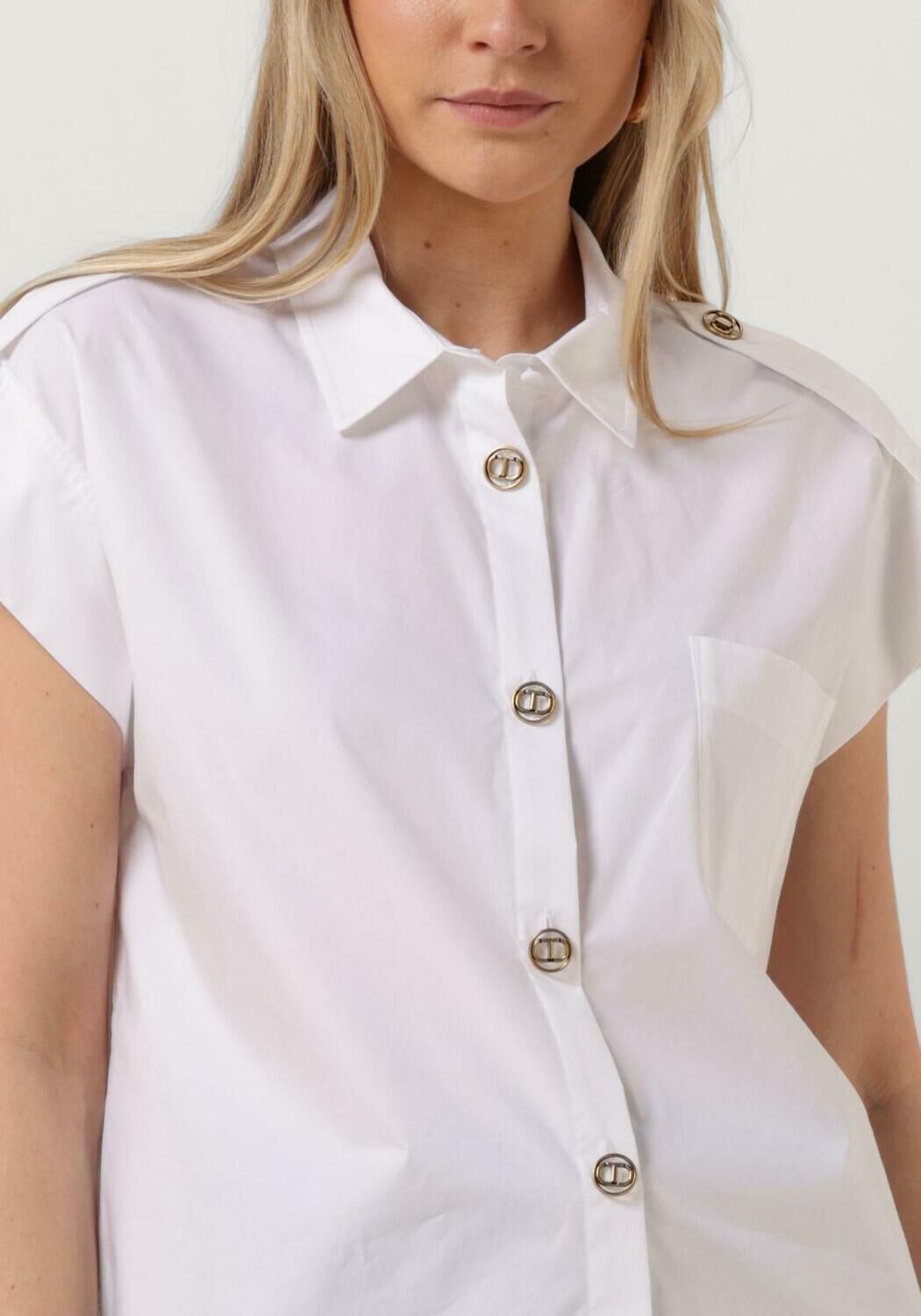 TWINSET MILANO Dames Blouses Woven Shirt Wit
