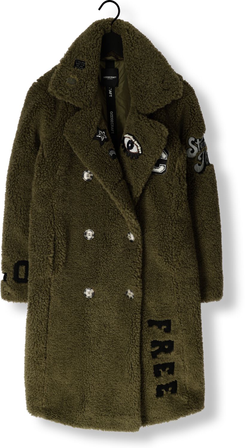 GOOSECRAFT Dames Jassen Gc Reese Coat Groen