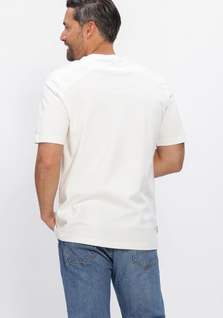 Gebroken wit CAST IRON T-shirt REGULAR FIT INTERLOCK - large