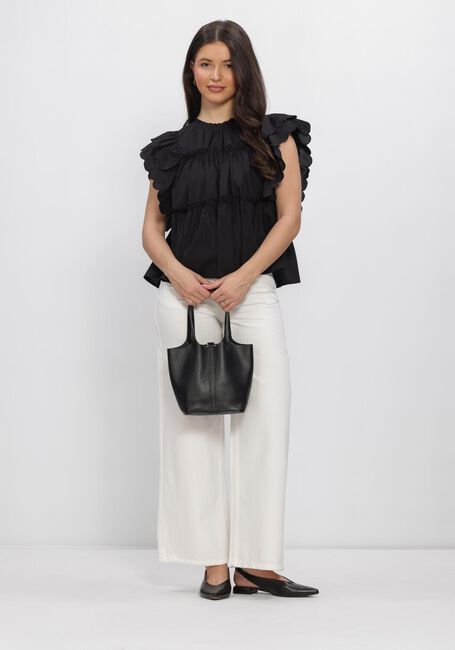 Zwarte OBJECT Top OBJHOPE S/L TOP - large