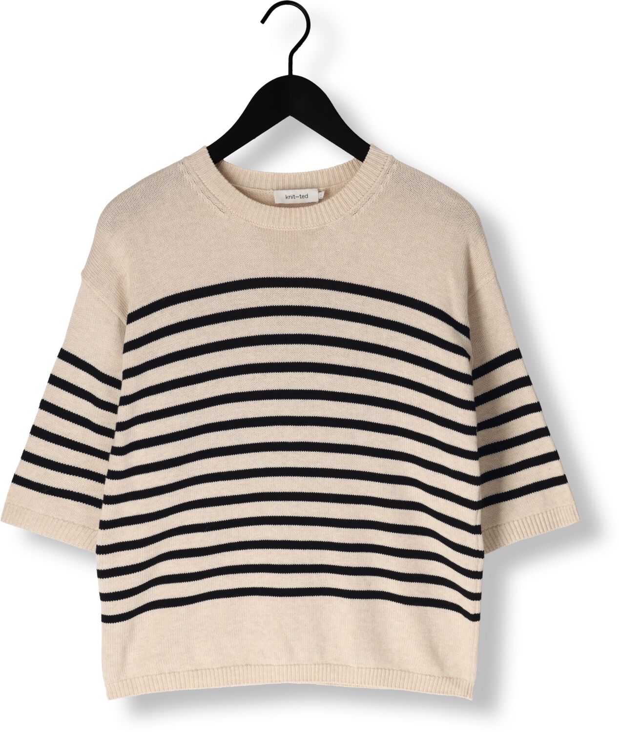 KNIT-TED Dames Truien & Vesten Nanda Zwart