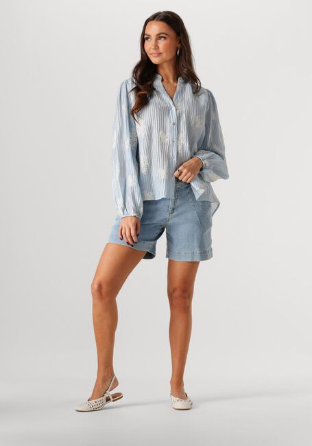 Blauwe NUKUS Blouses DAAN BLOUSE - large