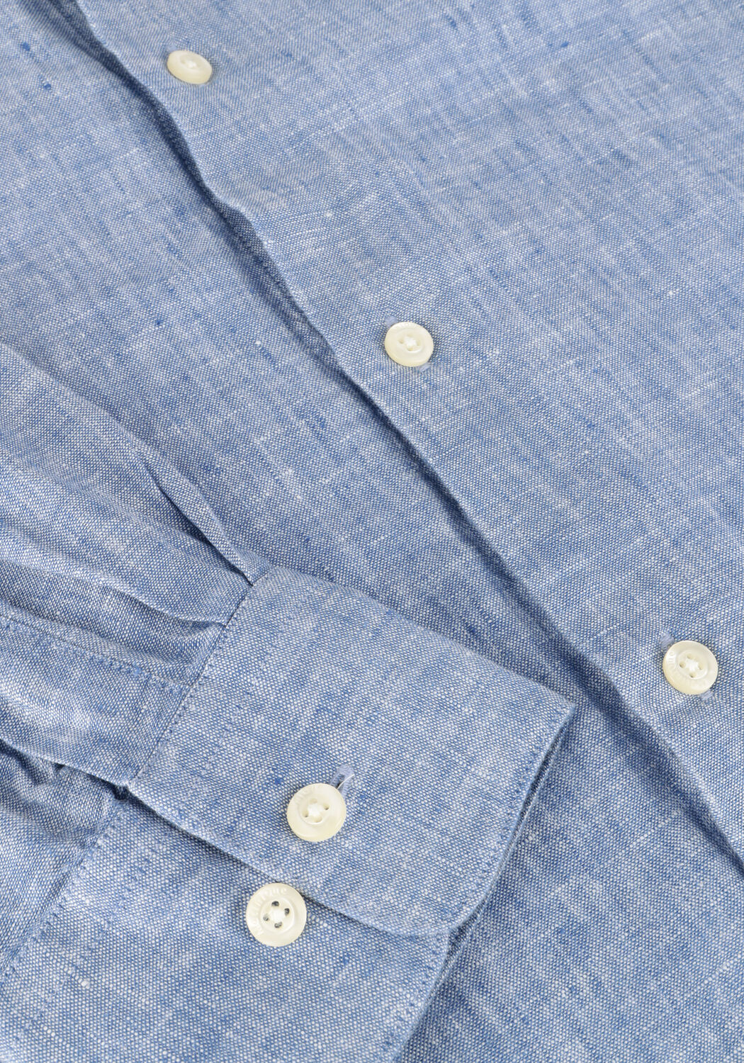 Lichtblauwe MATINIQUE Casual overhemd MAMARC SHORT - large