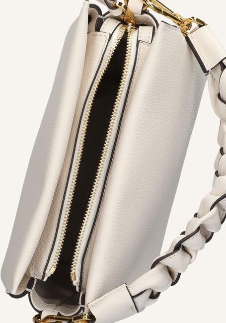 Witte COCCINELLE Schoudertas BOHEME GRANA DOUBLE Witte COCCINELLE Schoudertas BOHEME GRANA DOUBLE - large