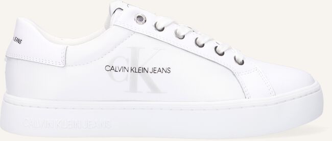 Witte CALVIN KLEIN Lage sneakers CUPSOLE SNEAKER LACEUP Witte CALVIN KLEIN Lage sneakers CUPSOLE SNEAKER LACEUP - large