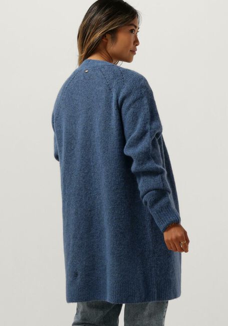 Blauwe MOS MOSH Vest MMTHORA LONG CARDIGAN - large