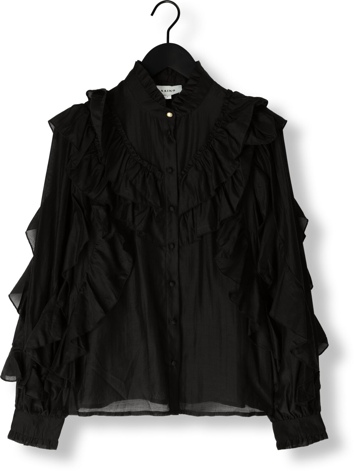 AAIKO Dames Blouses Daria Ten 244 Zwart