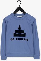 Blauwe CO'COUTURE Trui NEW COCO FLOC SWEAT