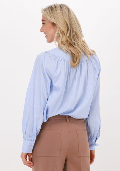 Lichtblauwe SECOND FEMALE Blouses CLEMATIS BLOUSE - large