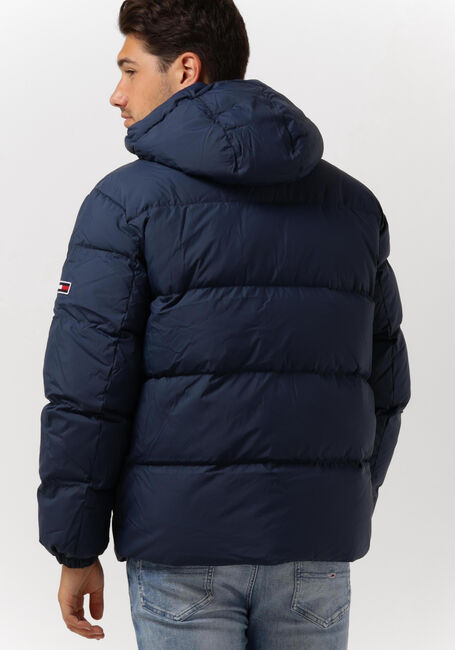 Donkerblauwe TOMMY JEANS Gewatteerde jas TJM ESSENTIAL DOWN JACKET - large