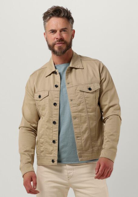 Zand DSTREZZED Jack JEANS JACKET TWILL KNIT - large