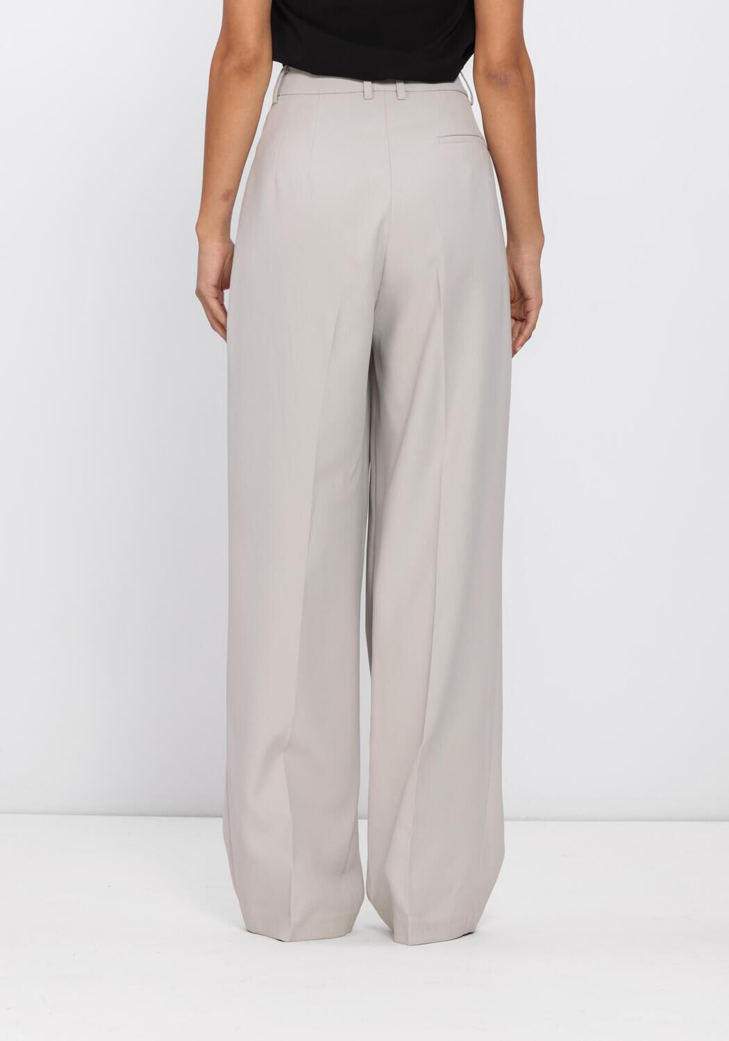 Zand OMODA ATELIER Wijde broek X MODEROSA - ECHO - large