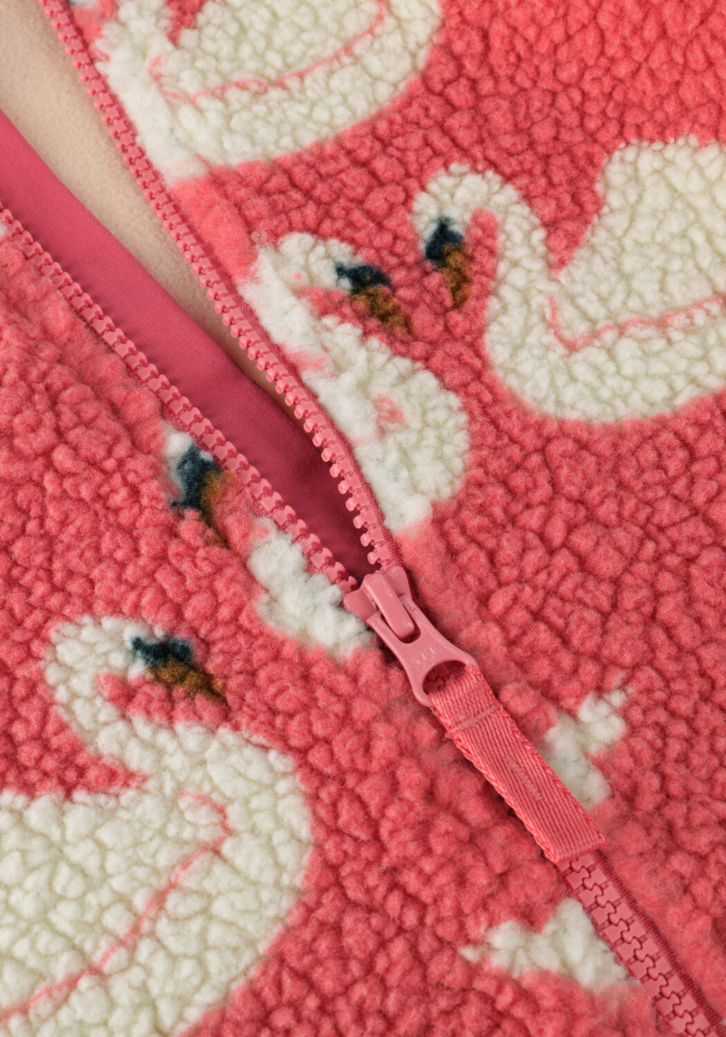 Roze KONGES SLOJD Teddy jas JODY TEDDY JACKET GRS - large