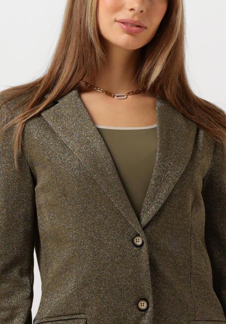 Olijf NUKUS Blazer CLOSE BLAZER LUREX - large
