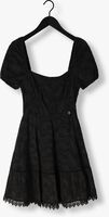 Zwarte GUESS Mini jurk SS CLIO FLARE MIDI DRESS