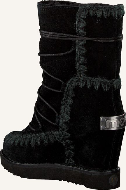 Zwarte MOU Vachtlaarzen ESKIMO FRENCH TOE LACE UP Zwarte MOU Vachtlaarzen ESKIMO FRENCH TOE LACE UP - large