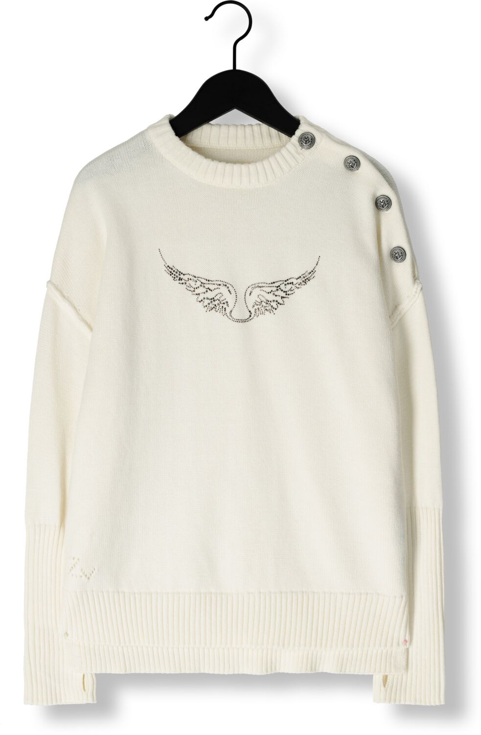 ZADIG & VOLTAIRE Meisjes Truien & Vesten X60328 Gebroken Wit