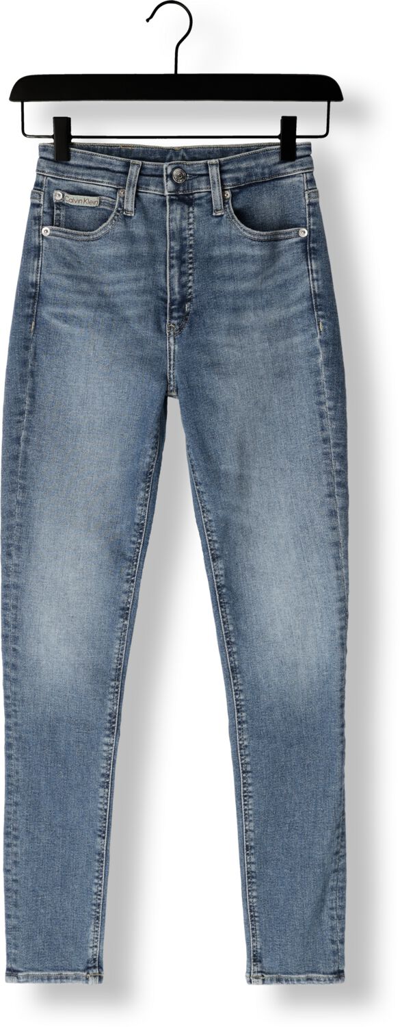 CALVIN KLEIN Dames Jeans High Rise Skinny Blauw