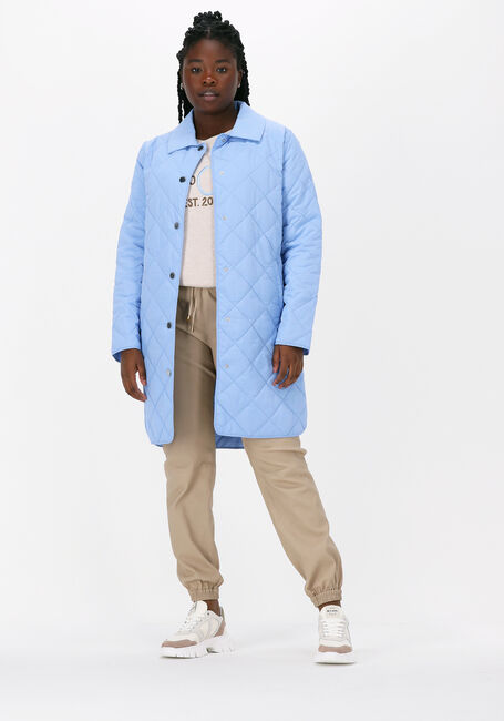 Lichtblauwe BEAUMONT Gewatteerde jas SPRING COAT LIGHT PADDED - large