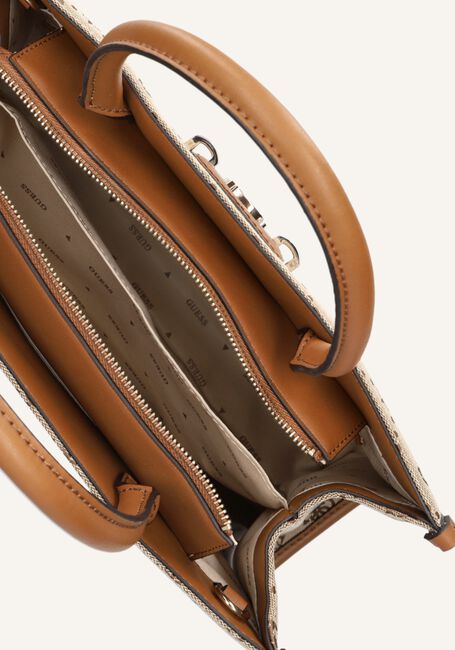 Beige GUESS Handtas NEDA 2 COMP TOTE Beige GUESS Handtas NEDA 2 COMP TOTE - large