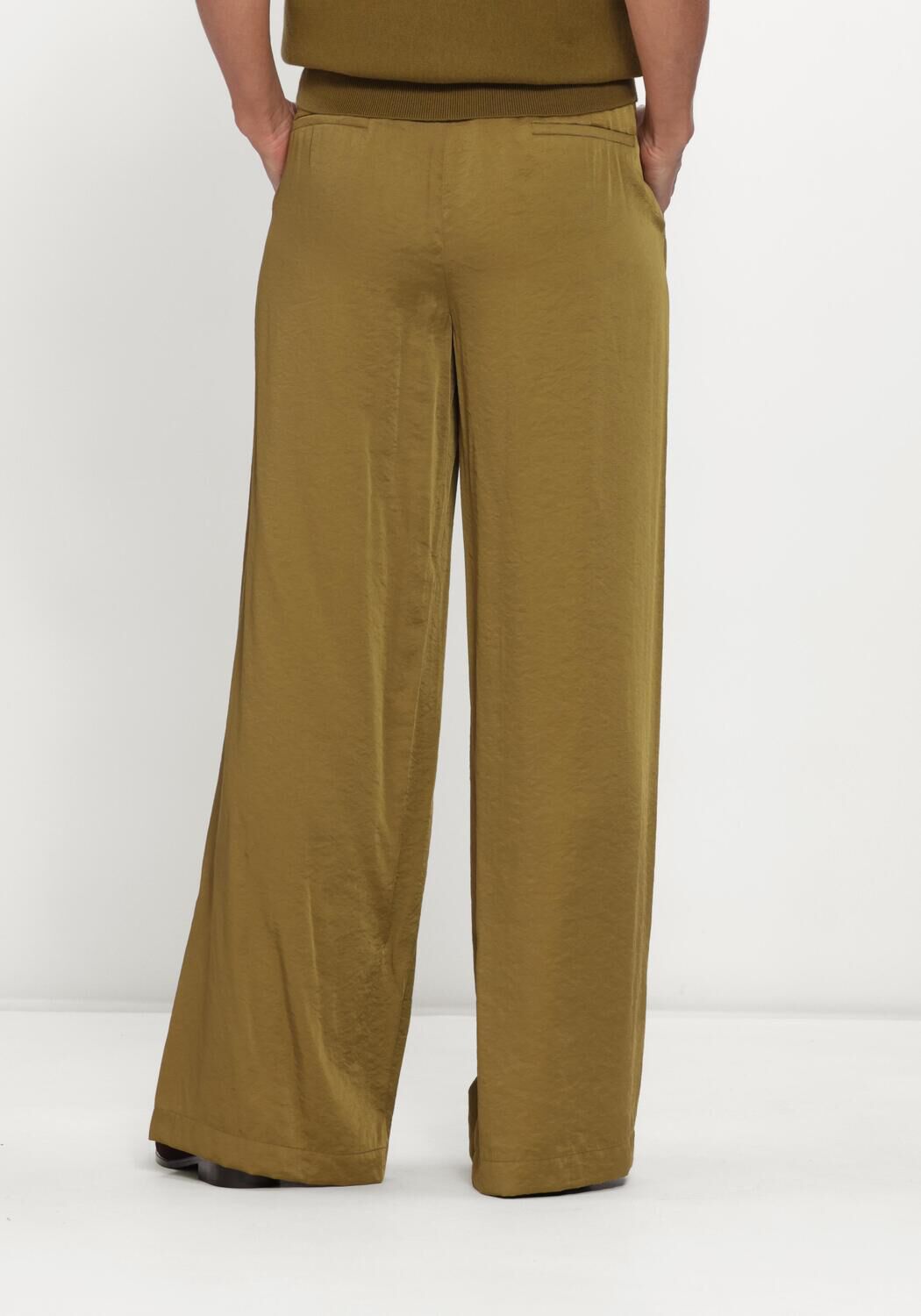 Olijf BEAUMONT Wijde broek JADA PANTS - large