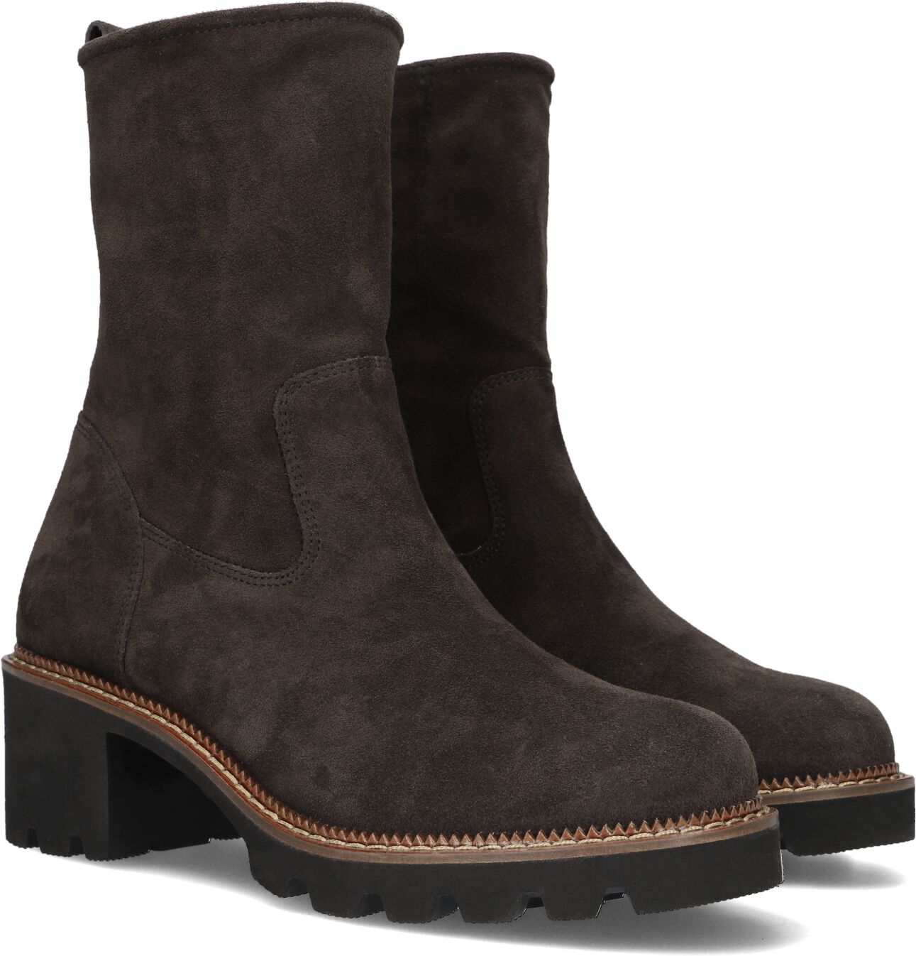 Paul Green Dames Boots 8133 - Bruin, foto 2