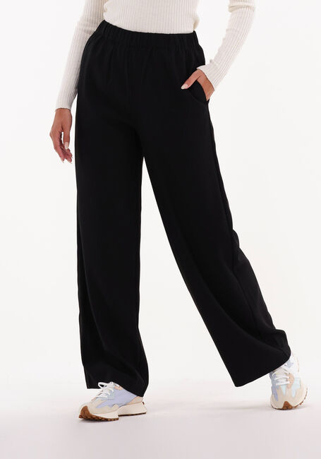 Zwarte SELECTED FEMME Wijde broek TINNI-RELAXED MW WIDE PANT B - large