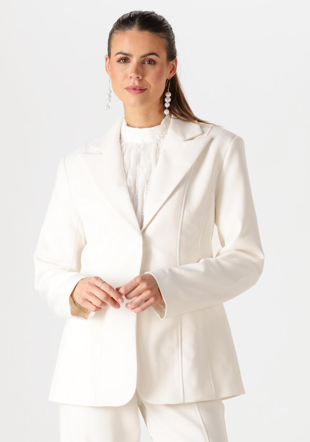 Y.A.S. Dames Blazers Yasizzie Ls Blazer S. Celeb Ecru