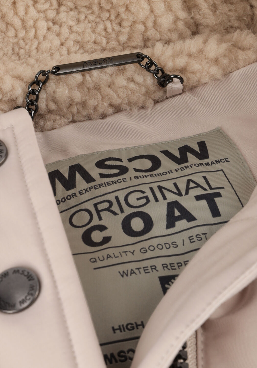 Beige MOSCOW Gewatteerde jas 06-08-ABI - large