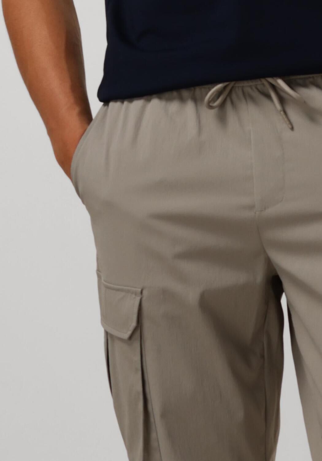 PURE PATH Heren Broeken Regular Fit Pants Cargo501 Taupe